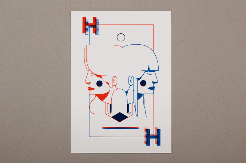 slanted-art-prints-helvetica-riso-print-julien-gapany-poster image 1