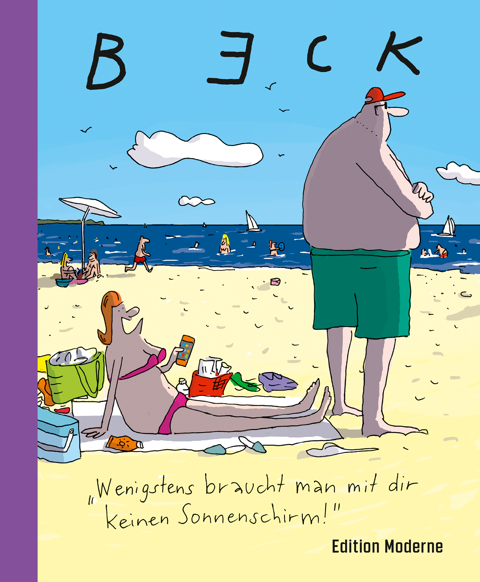 edition-moderne-beck-sonnenschirm-cartoon-buch-humor image 1