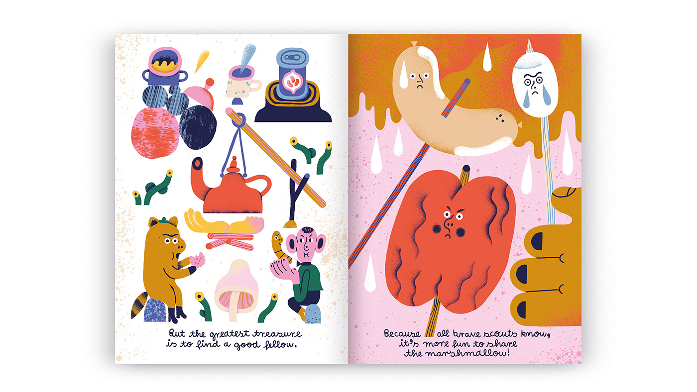 slanted-books-to-be-a-brave-scout-buch-design image 3