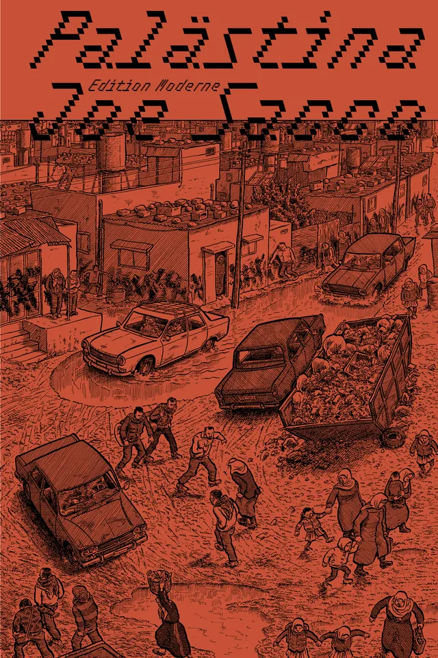 edition-moderne-b-cher-pal-stina-joe-sacco-comic-reportage image 1