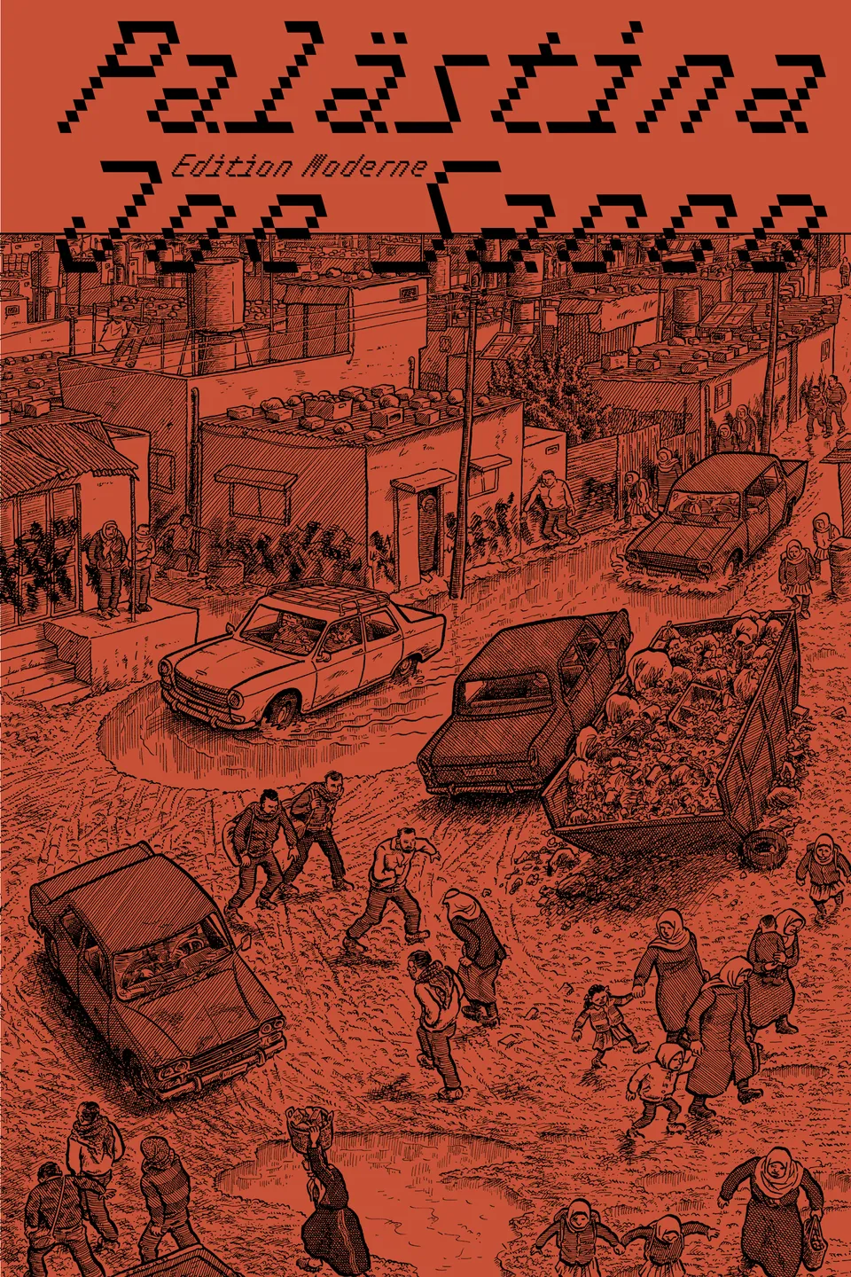 edition-moderne-b-cher-pal-stina-joe-sacco-comic-reportage image 1