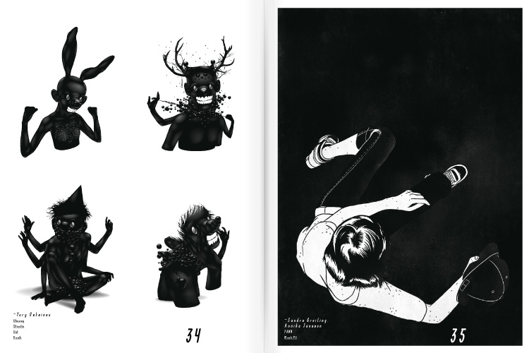 slanted-books-fresh-3-cutting-edge-illustrations-buch-print image 3