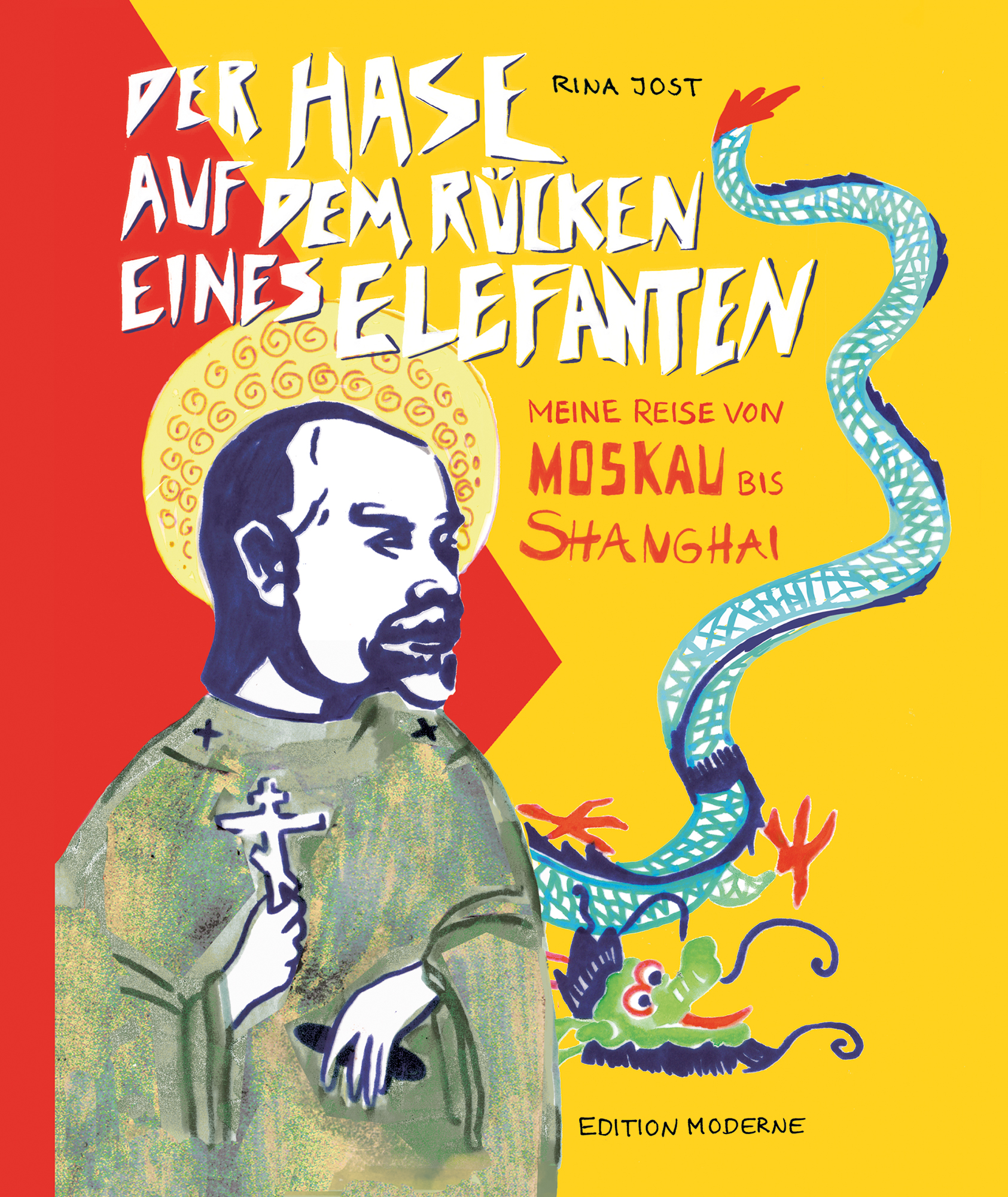 edition-moderne-hase-auf-elefantenr-cken-reise-comic image 1