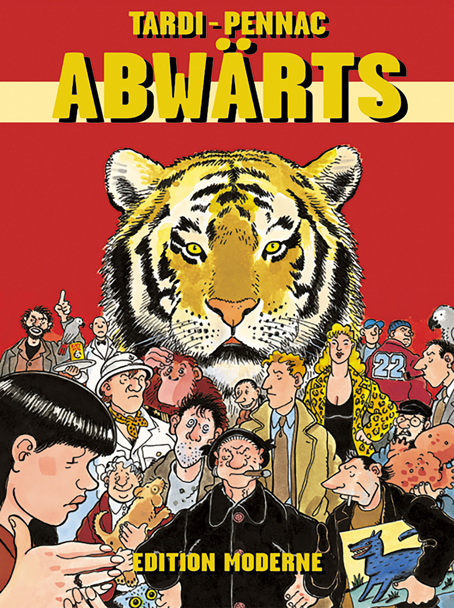 edition-moderne-abw-rts-buch-tardi-pennac-comic image 1