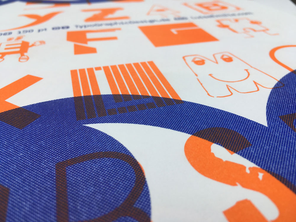 slanted-typo-ping-pong-1-eyes-typo-poster-riso-print image 5