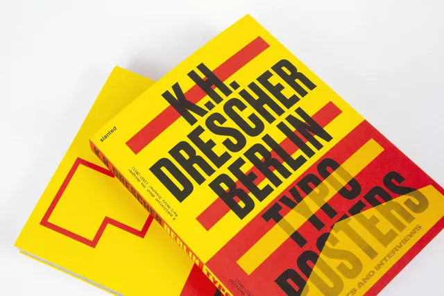 slanted-karl-heinz-drescher-berlin-typo-poster-buch image 1