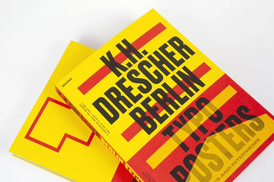 slanted-karl-heinz-drescher-berlin-typo-poster-buch image 1