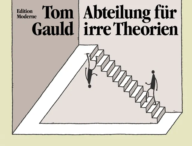 edition-moderne-abteilung-f-r-irre-theorien-cartoon-buch-humor image 1
