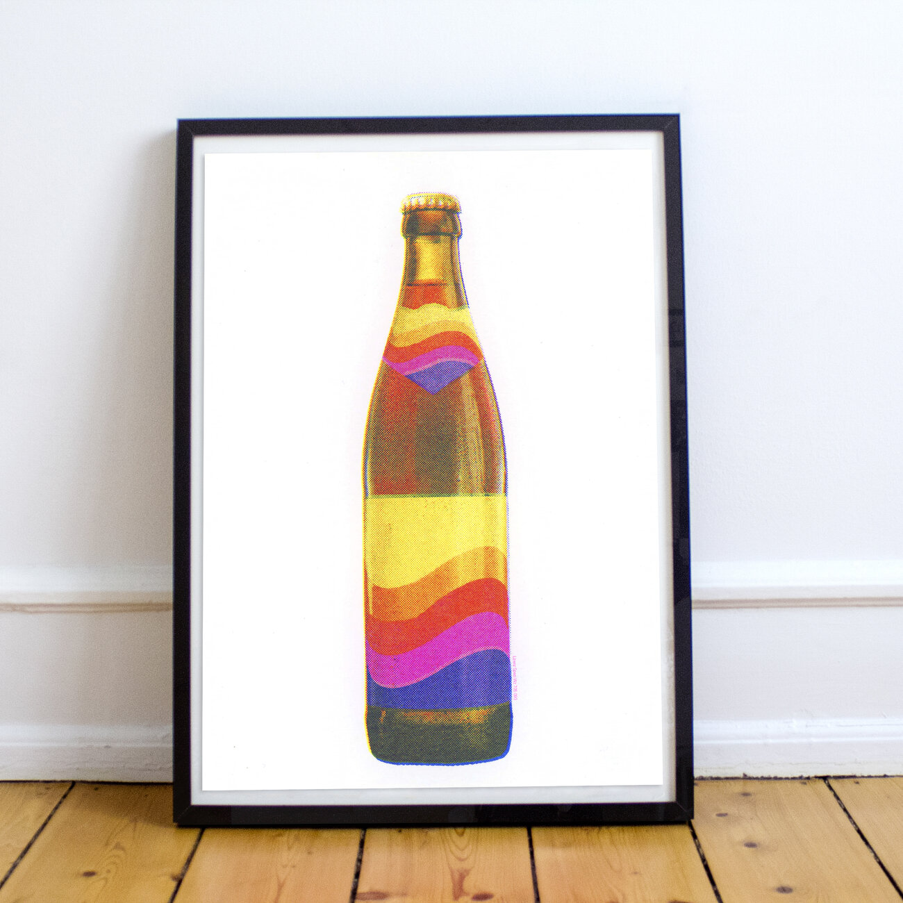 slanted-art-prints-paulaner-spezi-kunstdruck-riso image 1
