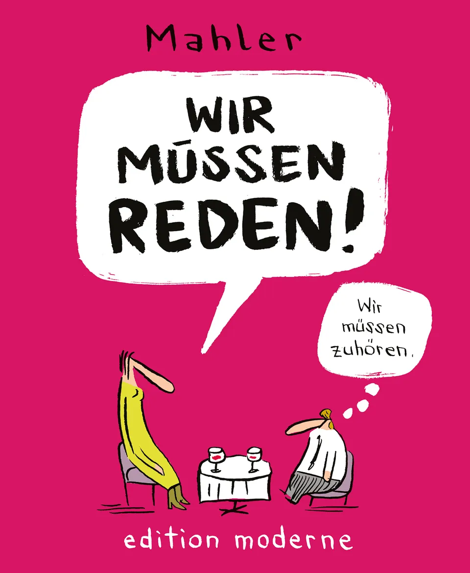 edition-moderne-wir-m-ssen-reden-cartoon-buch-mahler image 1