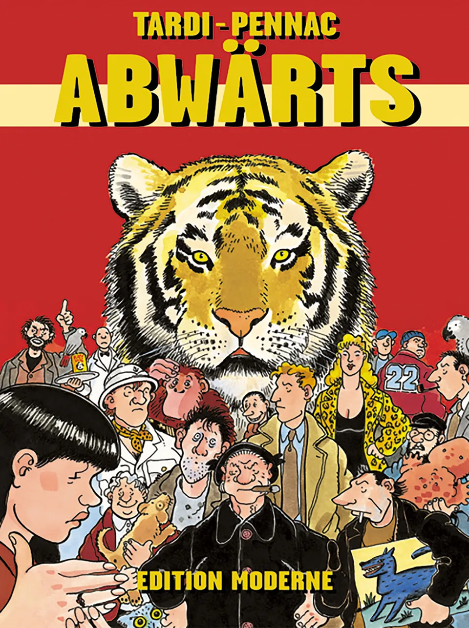 edition-moderne-abw-rts-buch-tardi-pennac-comic image 1