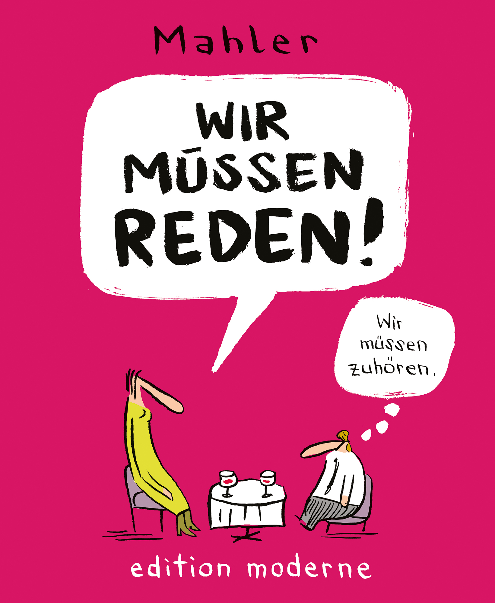 edition-moderne-wir-m-ssen-reden-cartoon-buch-mahler image 1
