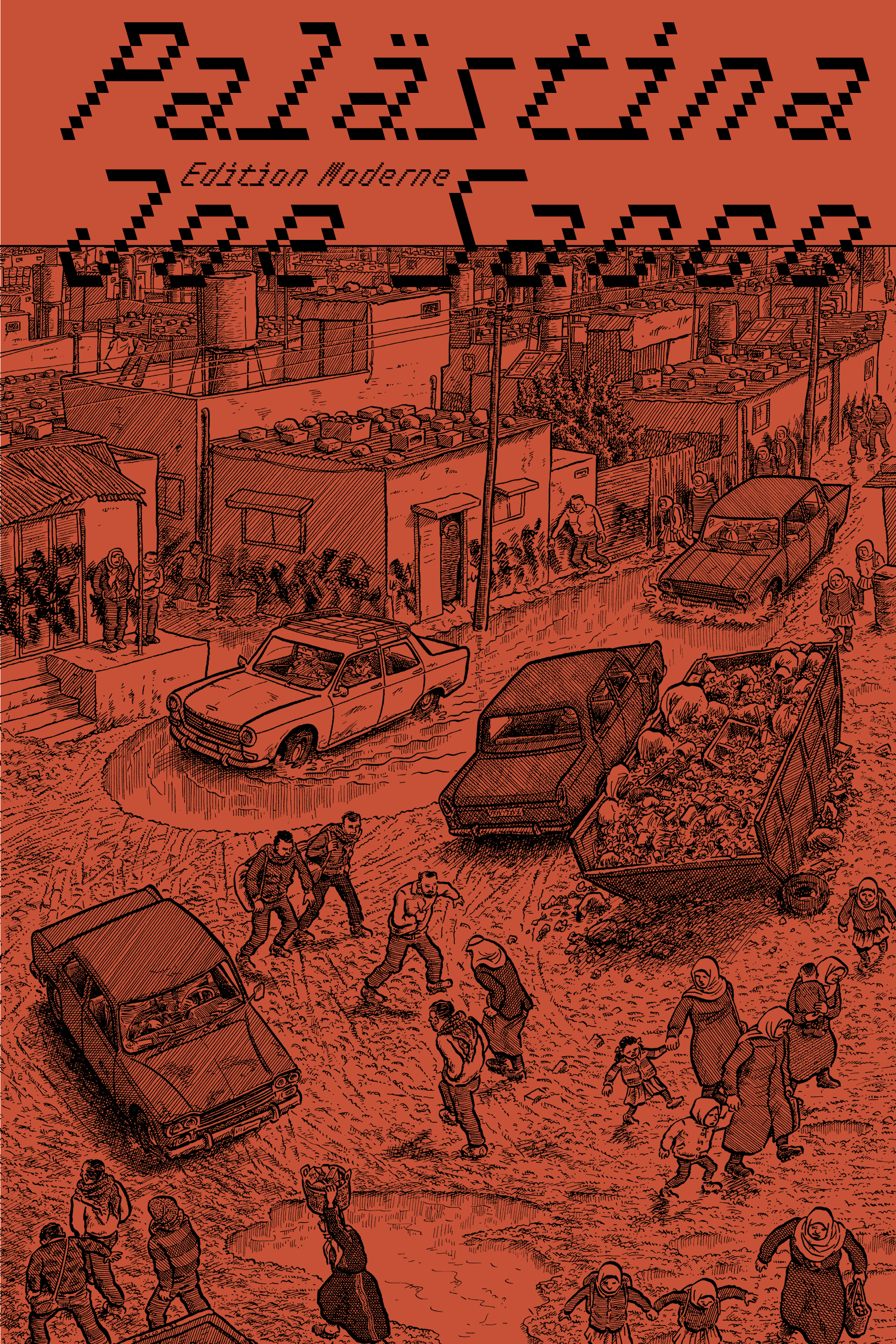 edition-moderne-b-cher-pal-stina-joe-sacco-comic-reportage image 1