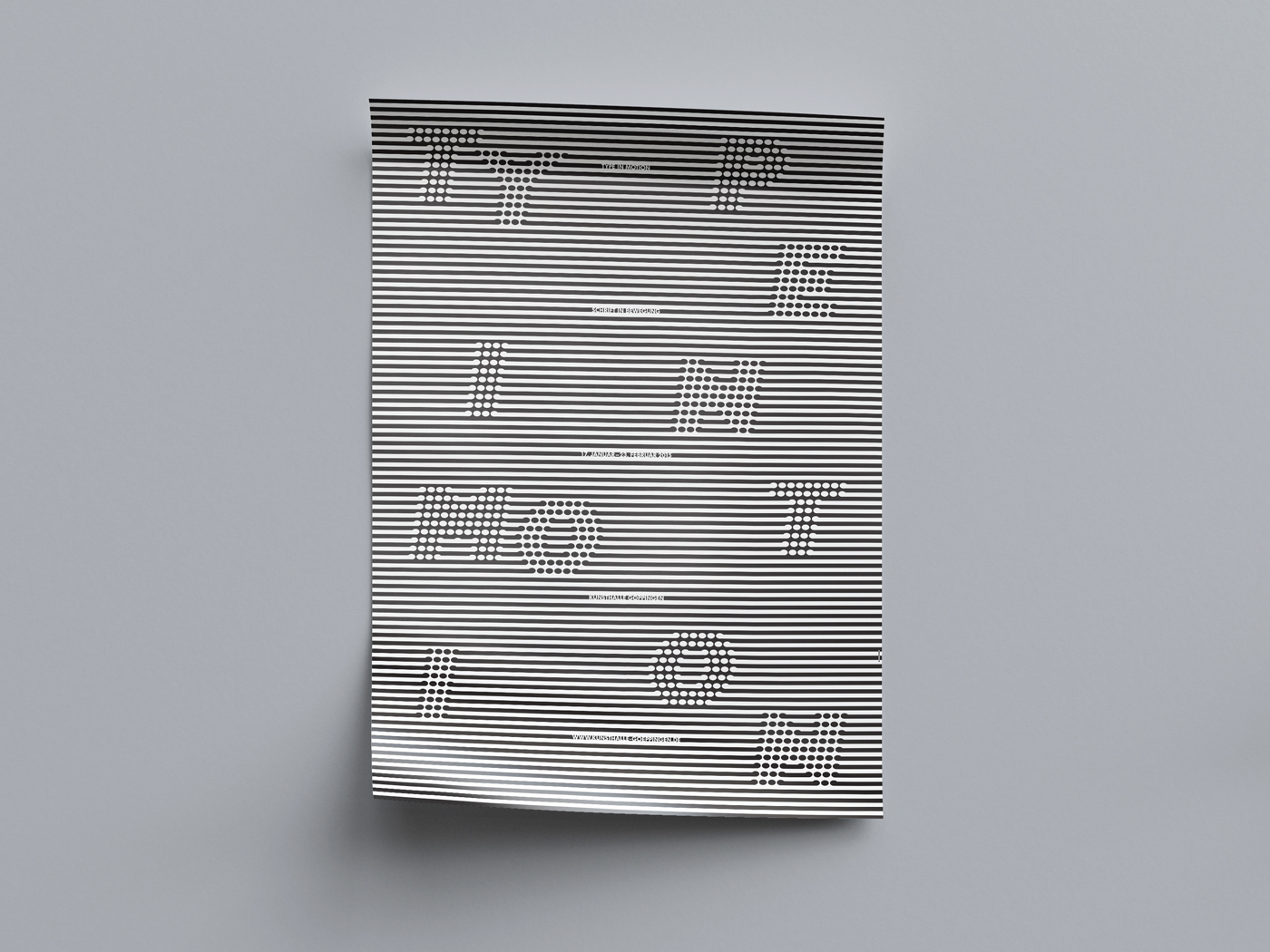 slanted-type-in-motion-poster-kunstdruck-typografie image 1