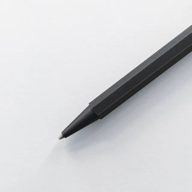 slanted-books-zero-waste-ballpoint-pen-kugelschreiber-schwarz-metall image 1