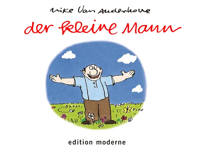 edition-moderne-b-cher-der-kleine-mann-comicbuch-satire image 1