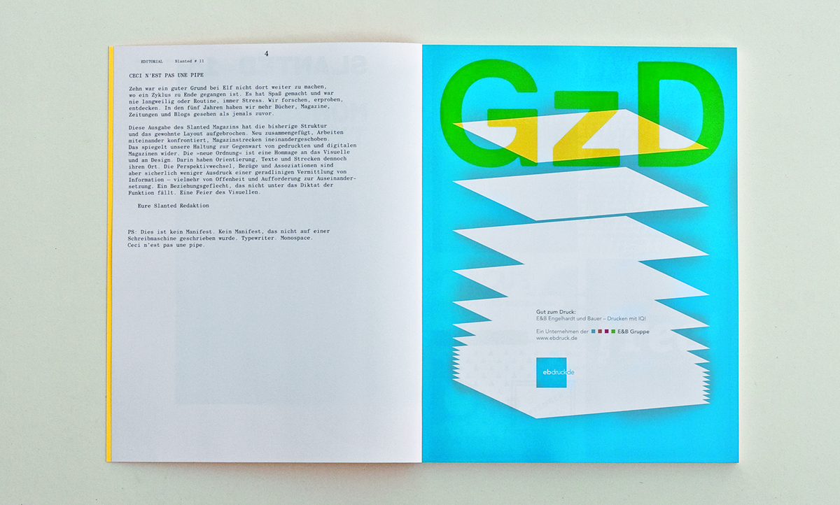 slanted-11-monospace-typewriter-magazin-schrift-retro image 4