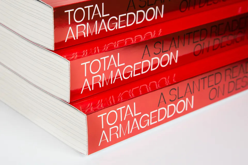 slanted-total-armageddon-reader-design-buch image 1