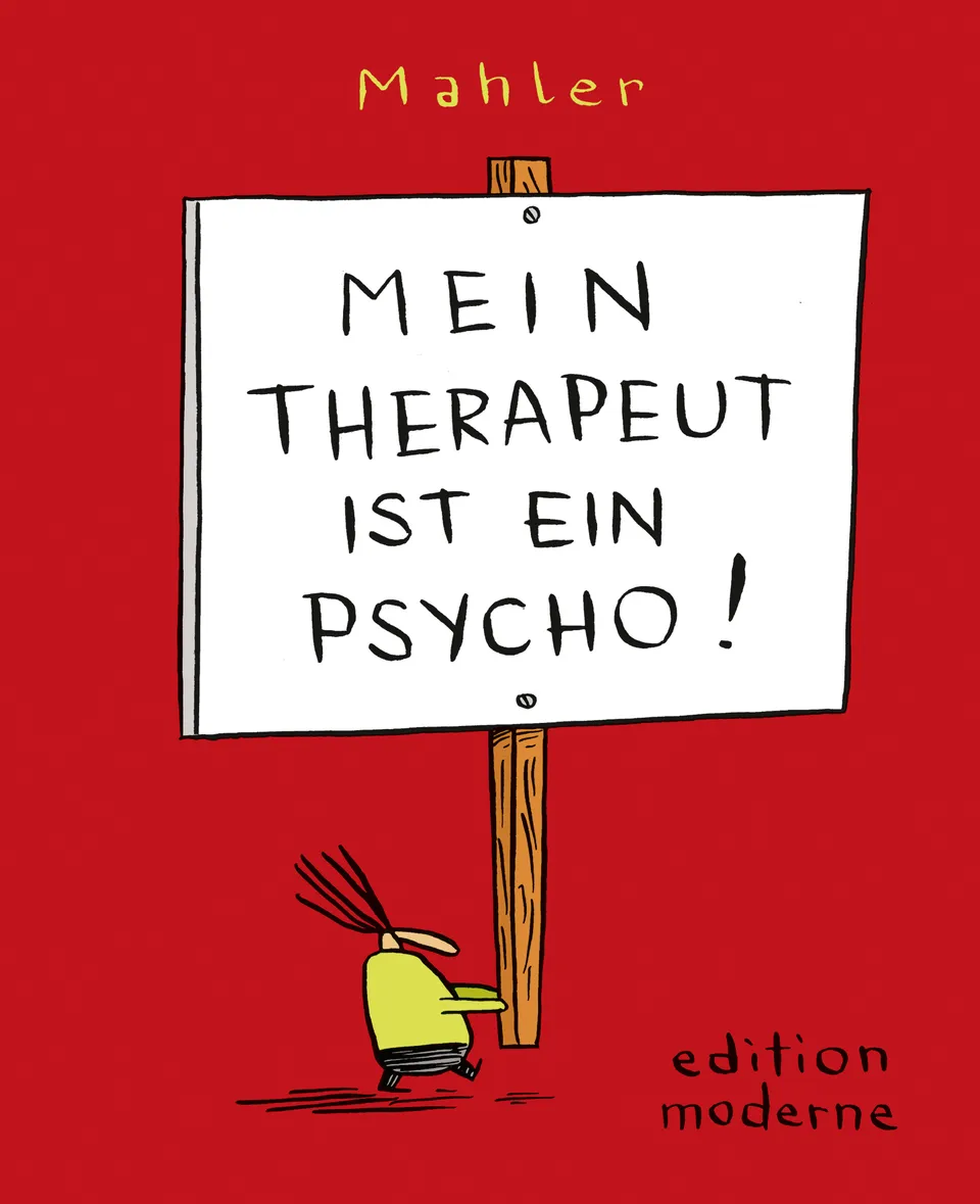 edition-moderne-mein-therapeut-ist-ein-psycho-cartoon-buch image 1