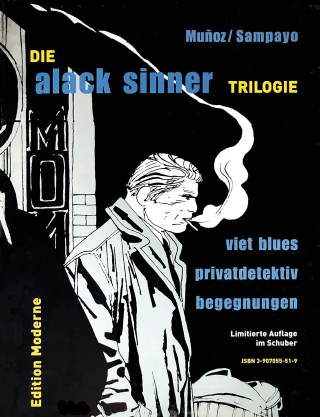 edition-moderne-alack-sinner-trilogie-krimi-comic-buch image 1
