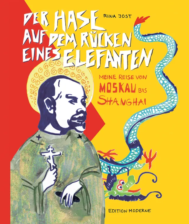 edition-moderne-hase-auf-elefantenr-cken-reise-comic image 1