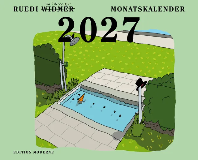 edition-moderne-kalender-monatskalender-2027-ruedi-widmer-cartoon image 1