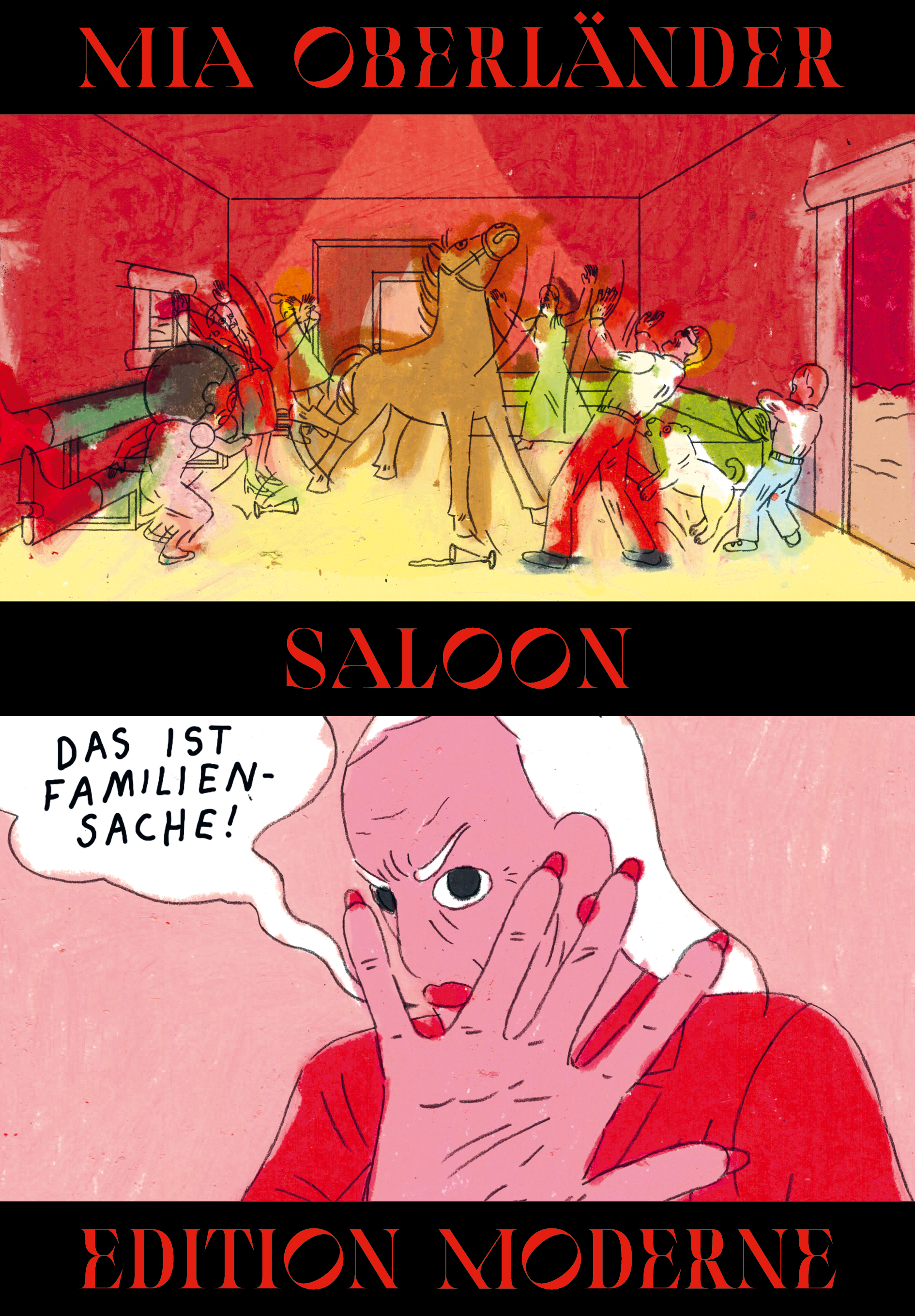 edition-moderne-b-cher-saloon-comic-familienfeier image 1