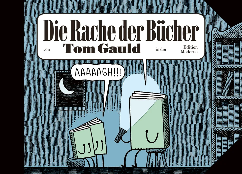 edition-moderne-die-rache-der-b-cher-comic-tom-gauld image 1