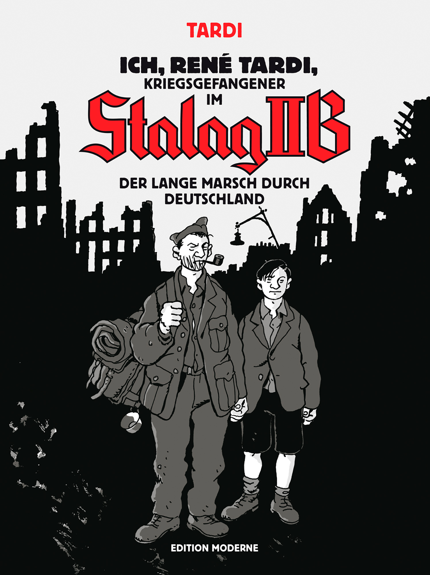 edition-moderne-ich-ren-tardi-kriegsgefangener-comic-buch image 1