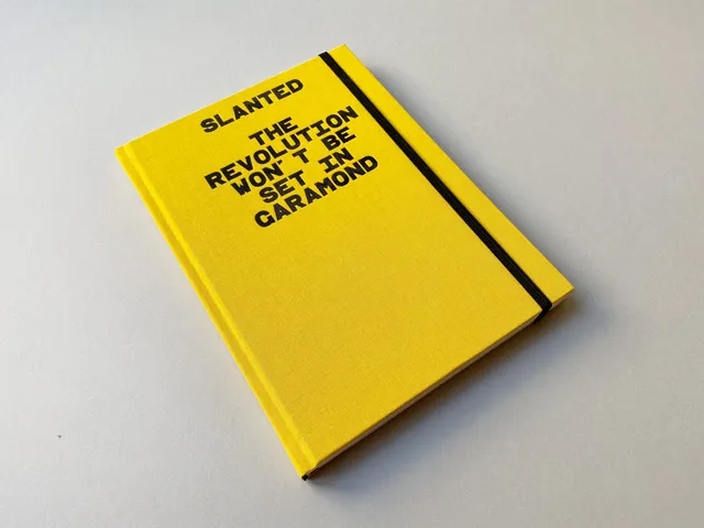 slanted-notebook-revolution-garamond-notizbuch-design image 1