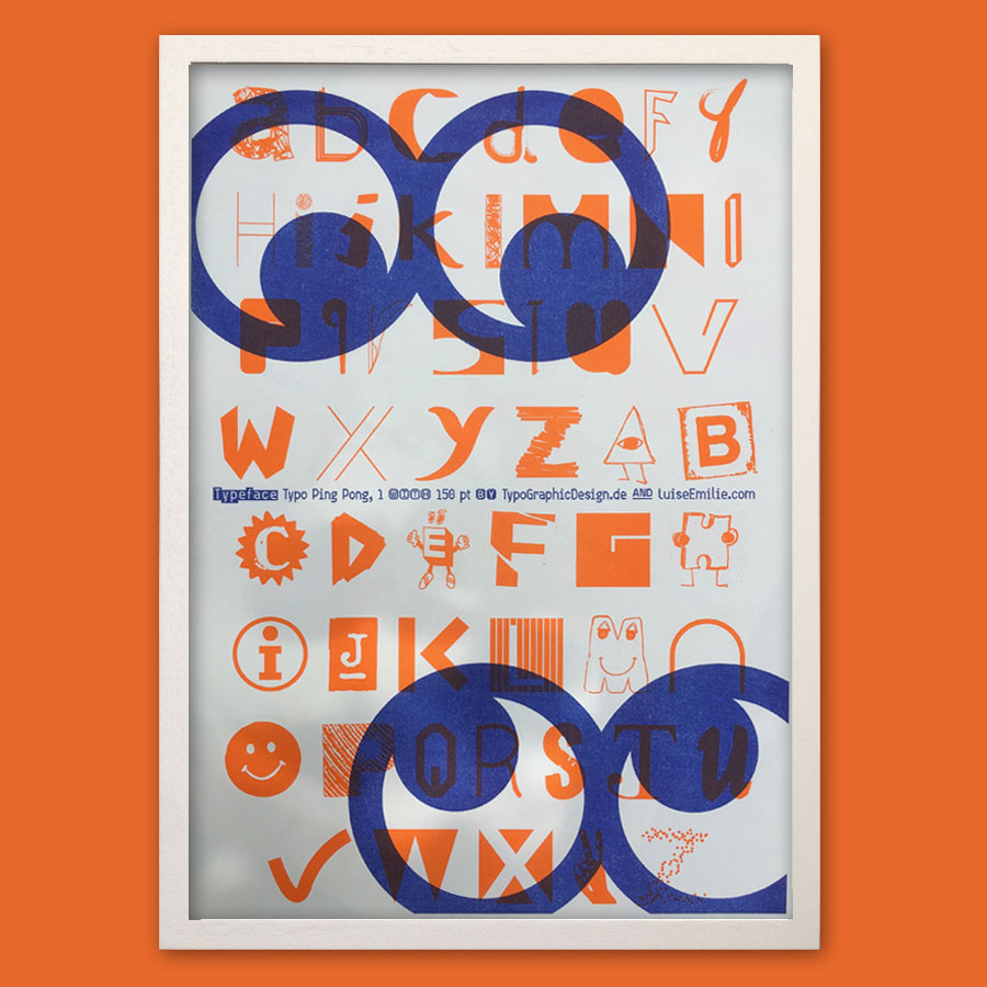 slanted-typo-ping-pong-1-eyes-typo-poster-riso-print image 6