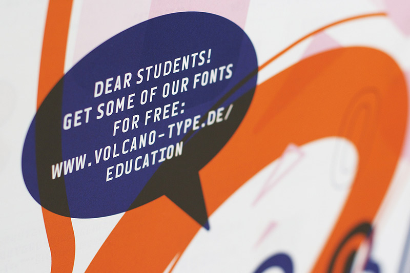 slanted-art-prints-volcanotype-education-font-poster-1 image 1
