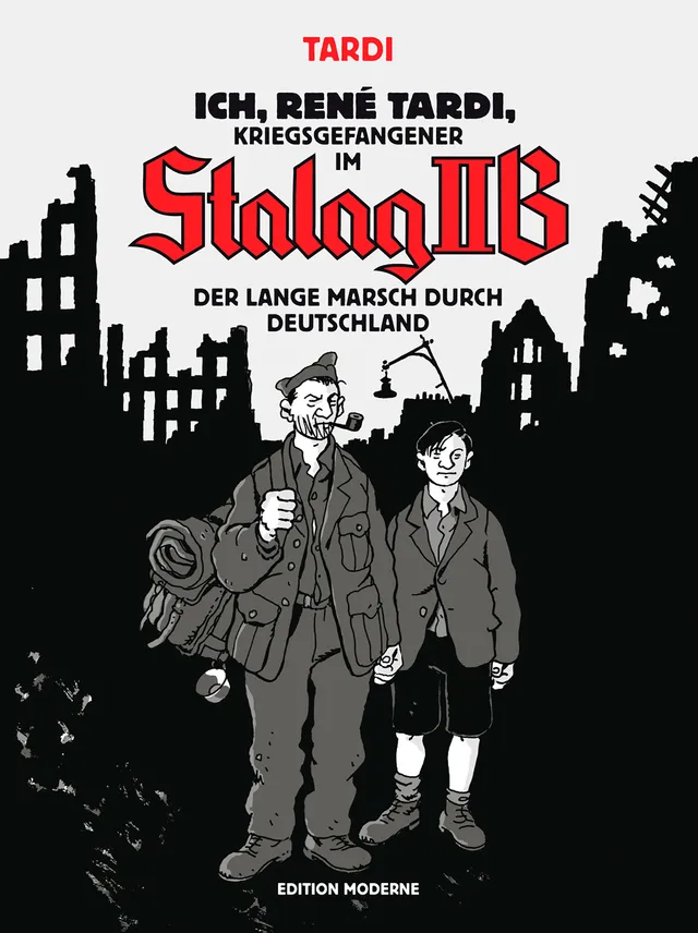 edition-moderne-ich-ren-tardi-kriegsgefangener-comic-buch image 1