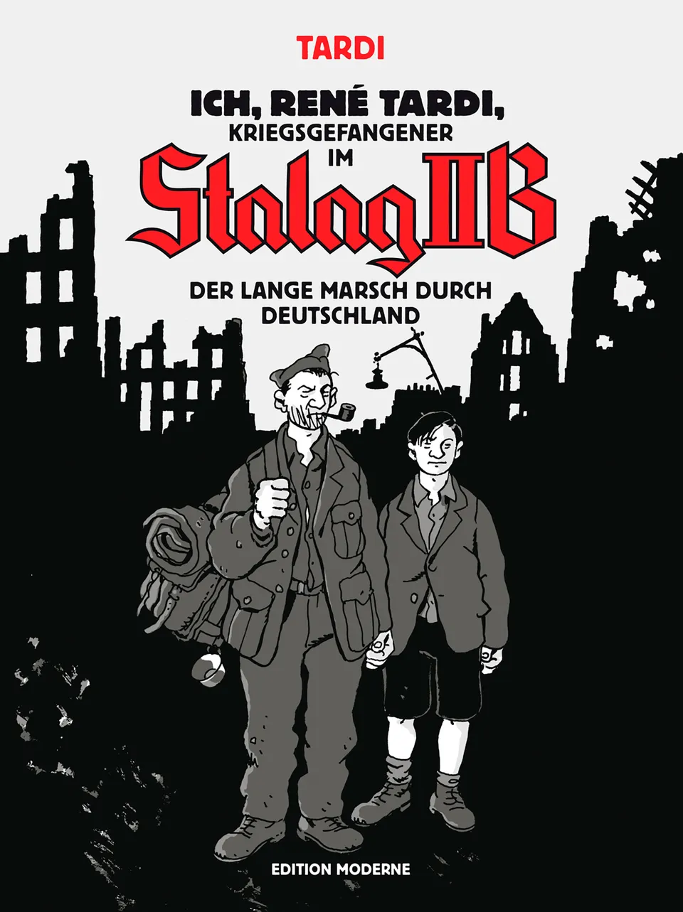 edition-moderne-ich-ren-tardi-kriegsgefangener-comic-buch image 1