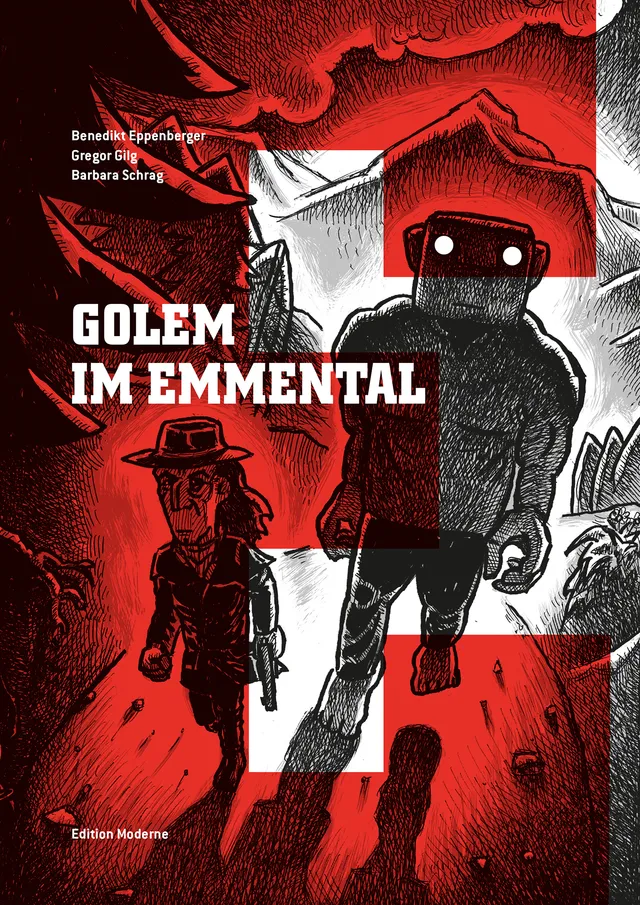 edition-moderne-golem-im-emmental-comic-buch-horror image 1