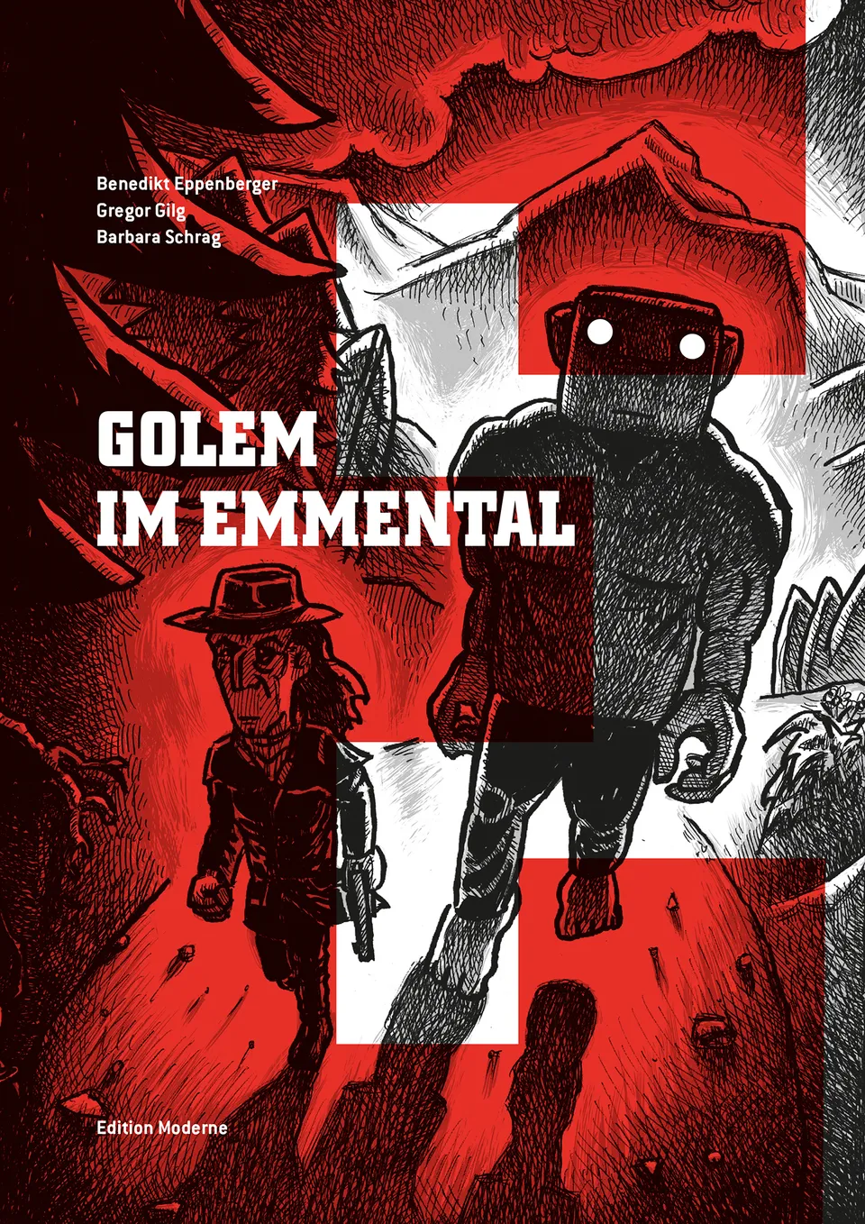 edition-moderne-golem-im-emmental-comic-buch-horror image 1