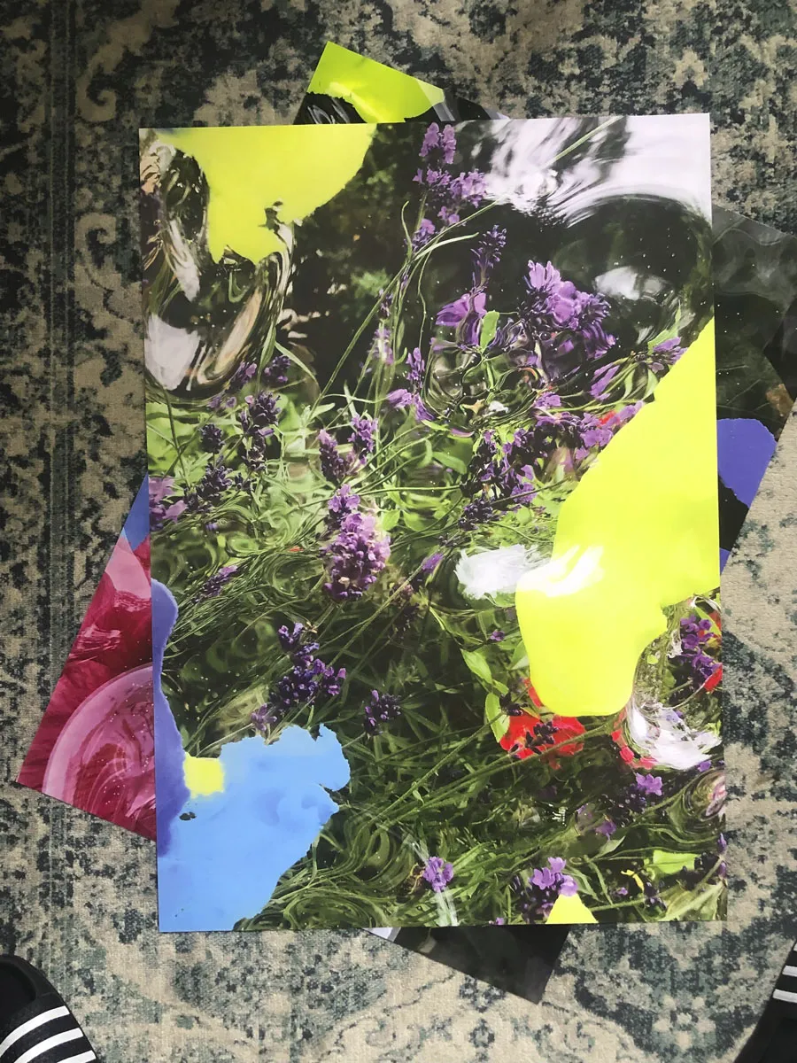 slanted-books-lavender-flowers-no-1-buch-fotografie-blumen image 1