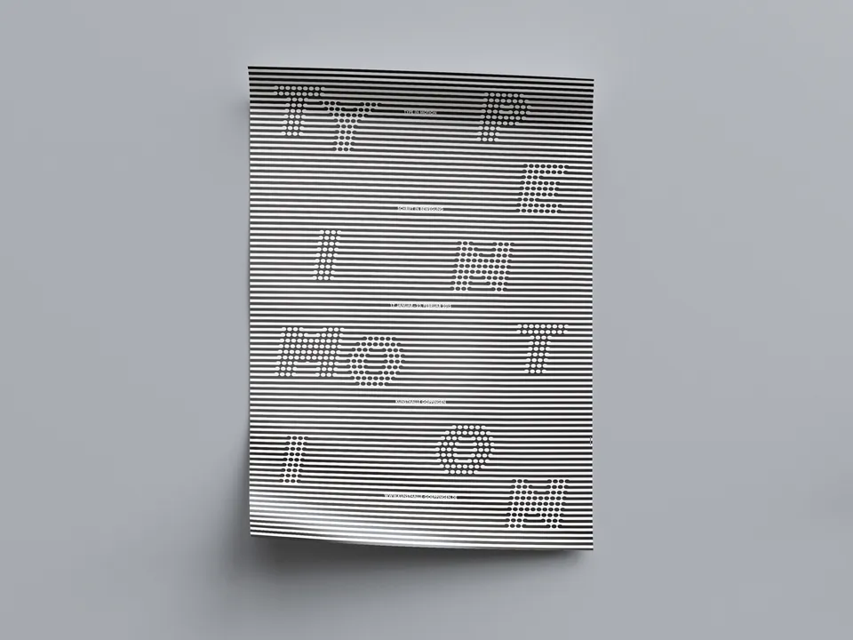 slanted-type-in-motion-poster-kunstdruck-typografie image 1