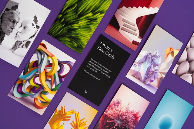 slanted-books-creative-flow-cards-kartenset-kreativit-t image 1