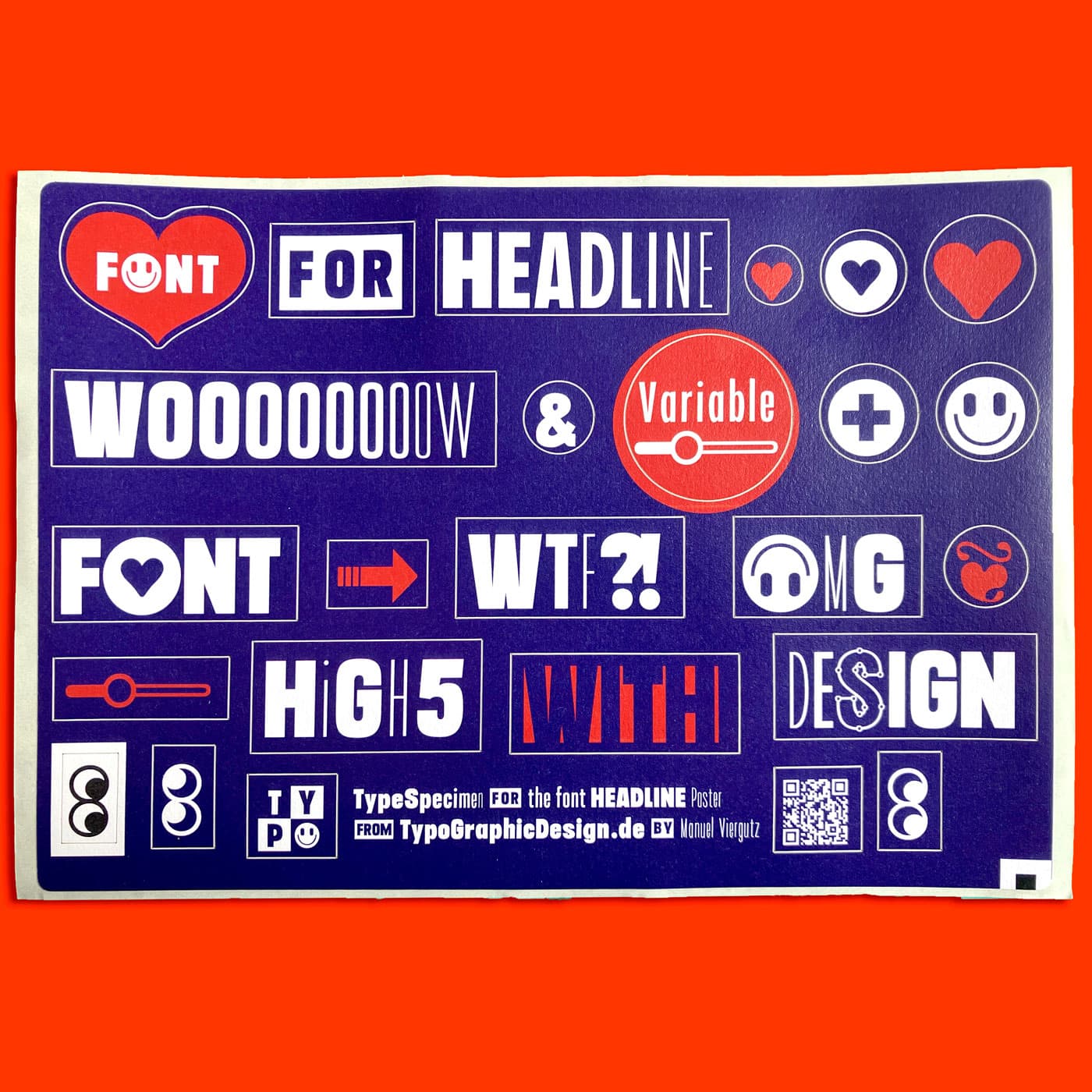 slanted-type-specimen-headline-poster-sticker-set-148x210 image 2