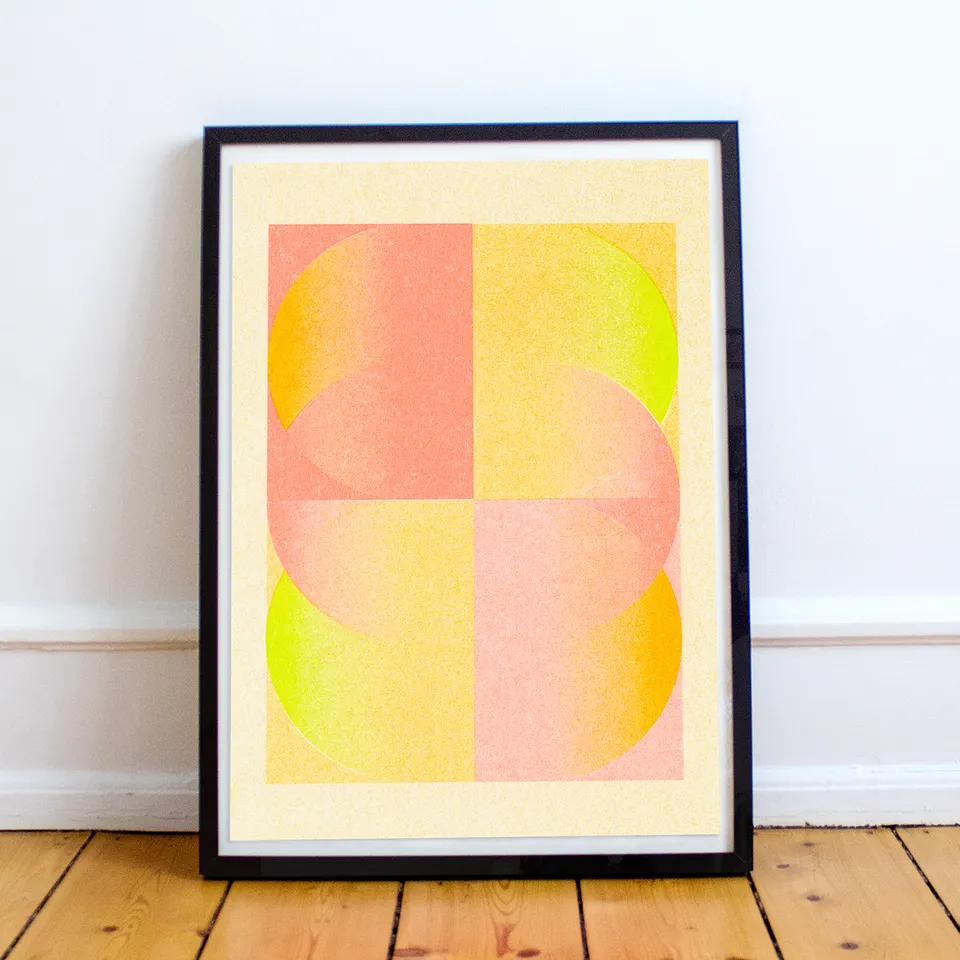 slanted-risograph-art-print-august-kunstdruck-design image 1