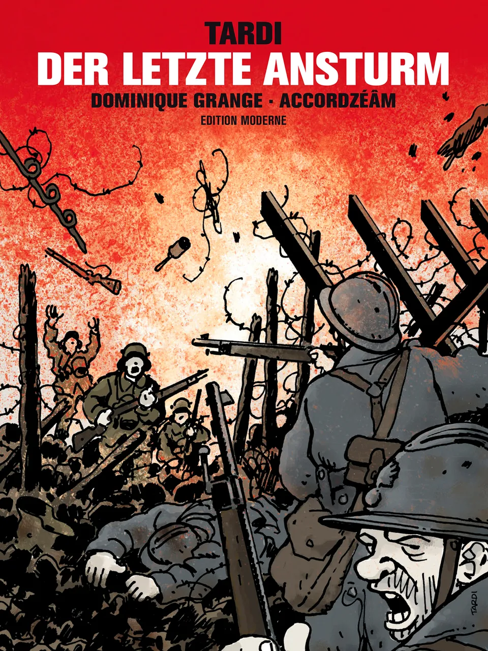 edition-moderne-der-letzte-ansturm-comic-buch-mit-cd-erster-weltkrieg image 1