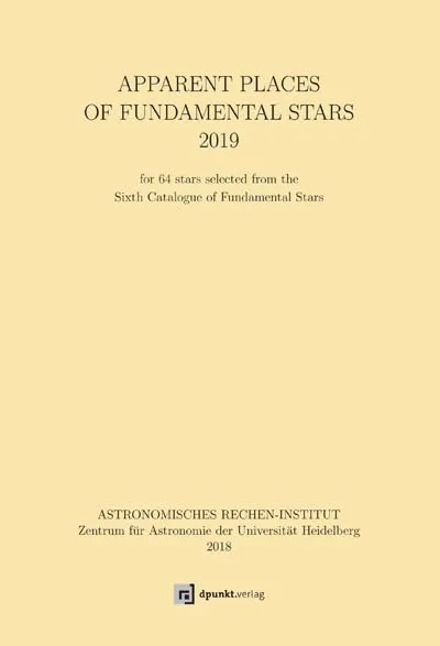 dpunkt-technik-kreatives-apparent-places-of-fundamental-stars-2019-buch image 1