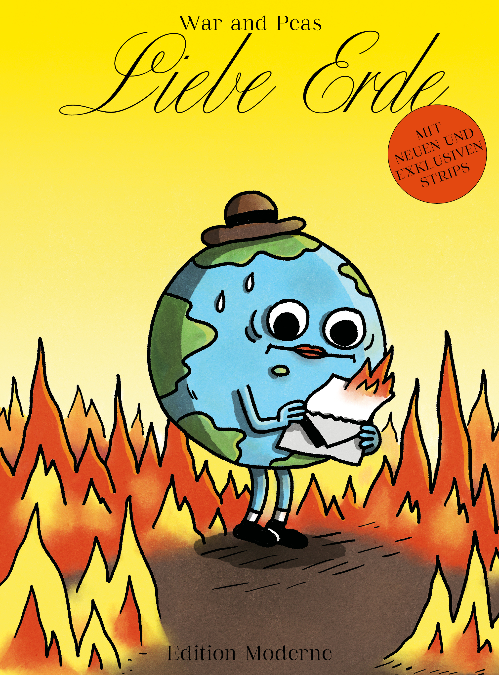 edition-moderne-liebe-erde-war-and-peas-comic-buch-humor image 1
